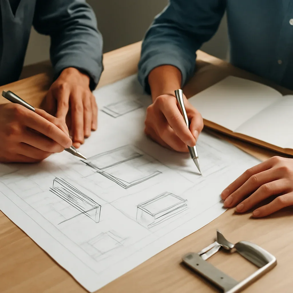Project planning scene related to Metal Fabrications Blog