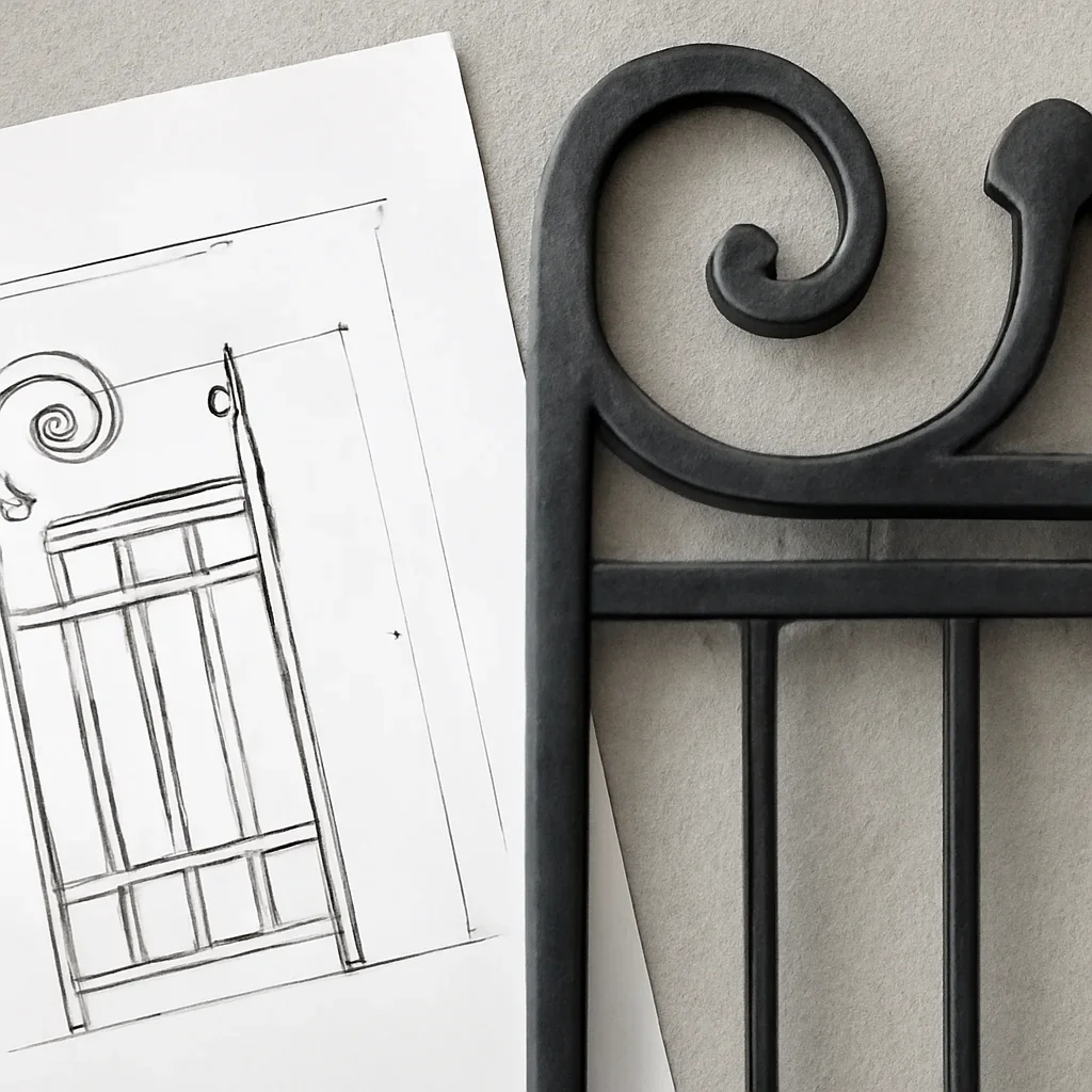 Supporting detail image for article about What to Know Before Ordering a Custom Entry Gate